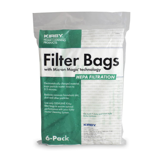 MicroAllergen Plus HEPA Filter Bags – 6 pack